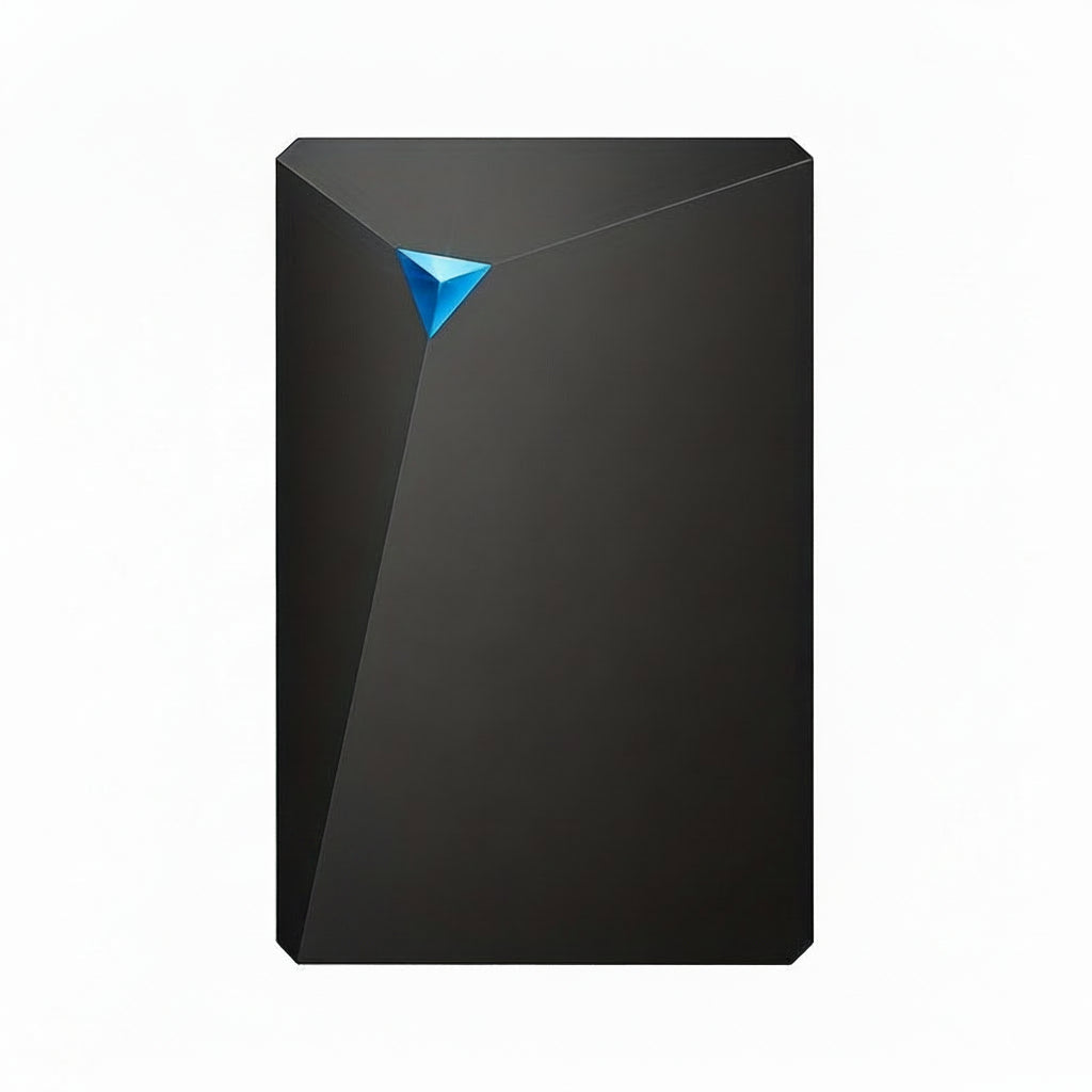 Schlankes, leichtes tragbares externes SSD-Backup-Speicherlaufwerk