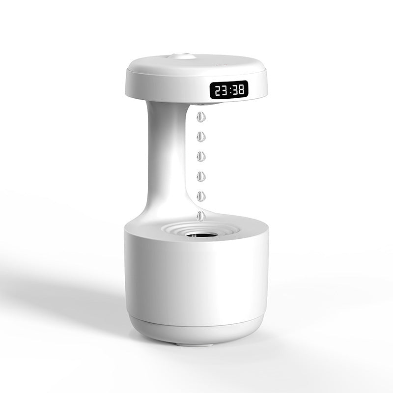 Schwebender Ultraschall-Luftbefeuchter mit Wassertropfen-Design, Aromadiffusor und Luftreiniger