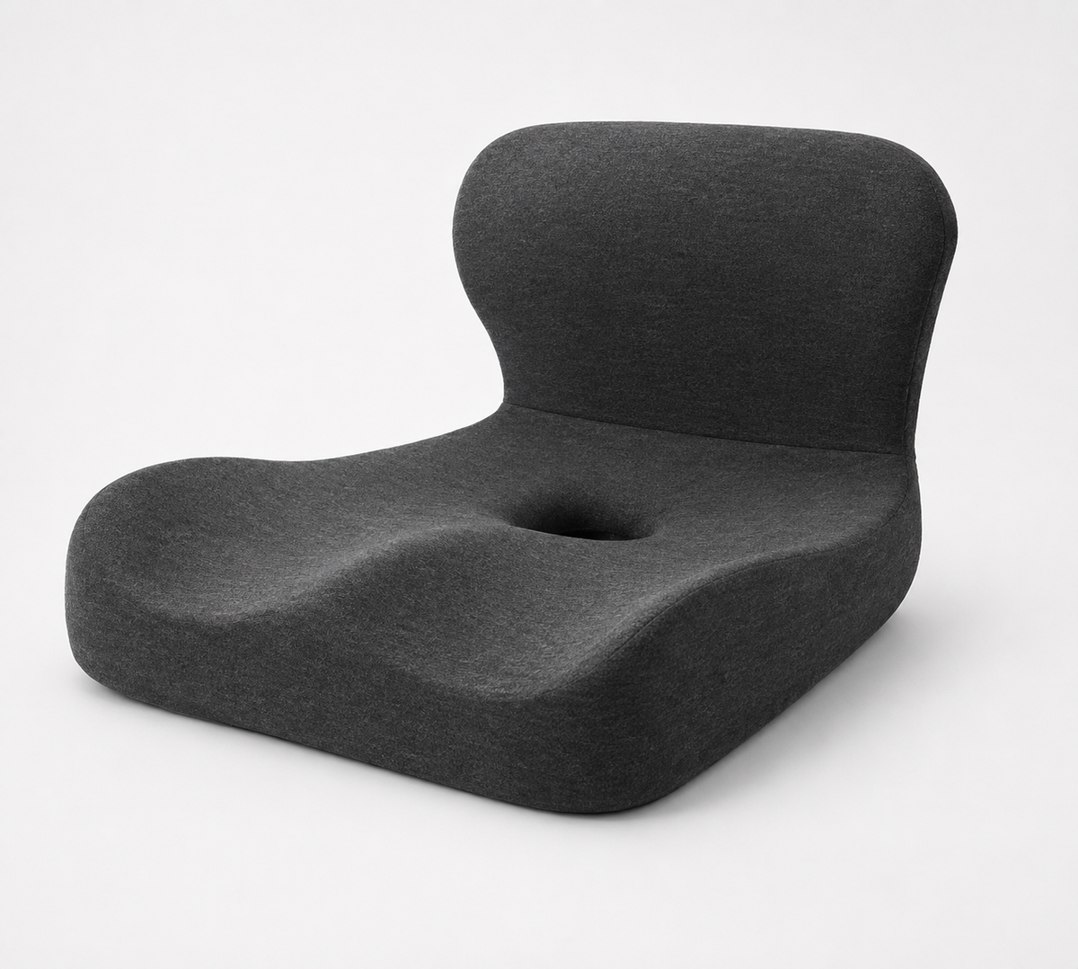 Ergonomisches orthopädisches Sitzkissen in L-Form aus hochdichtem Memory-Schaumstoff