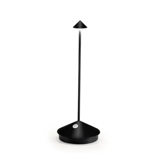 Wasserdichte, kabellose, wiederaufladbare und dimmbare Tischlampe für den Innen- und Außenbereich