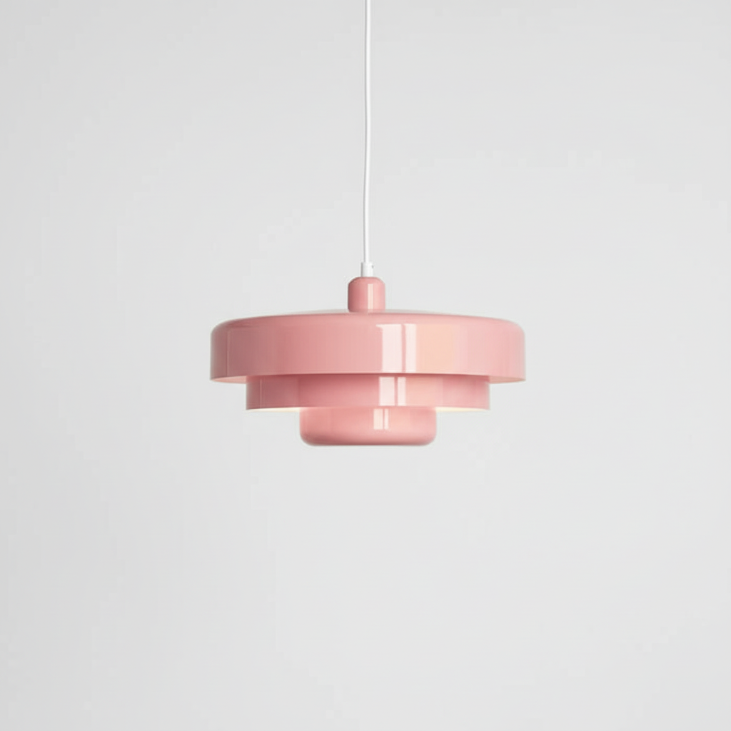 Retro-Vintage-Pendelleuchte mit Metalldomschirm für die Decke