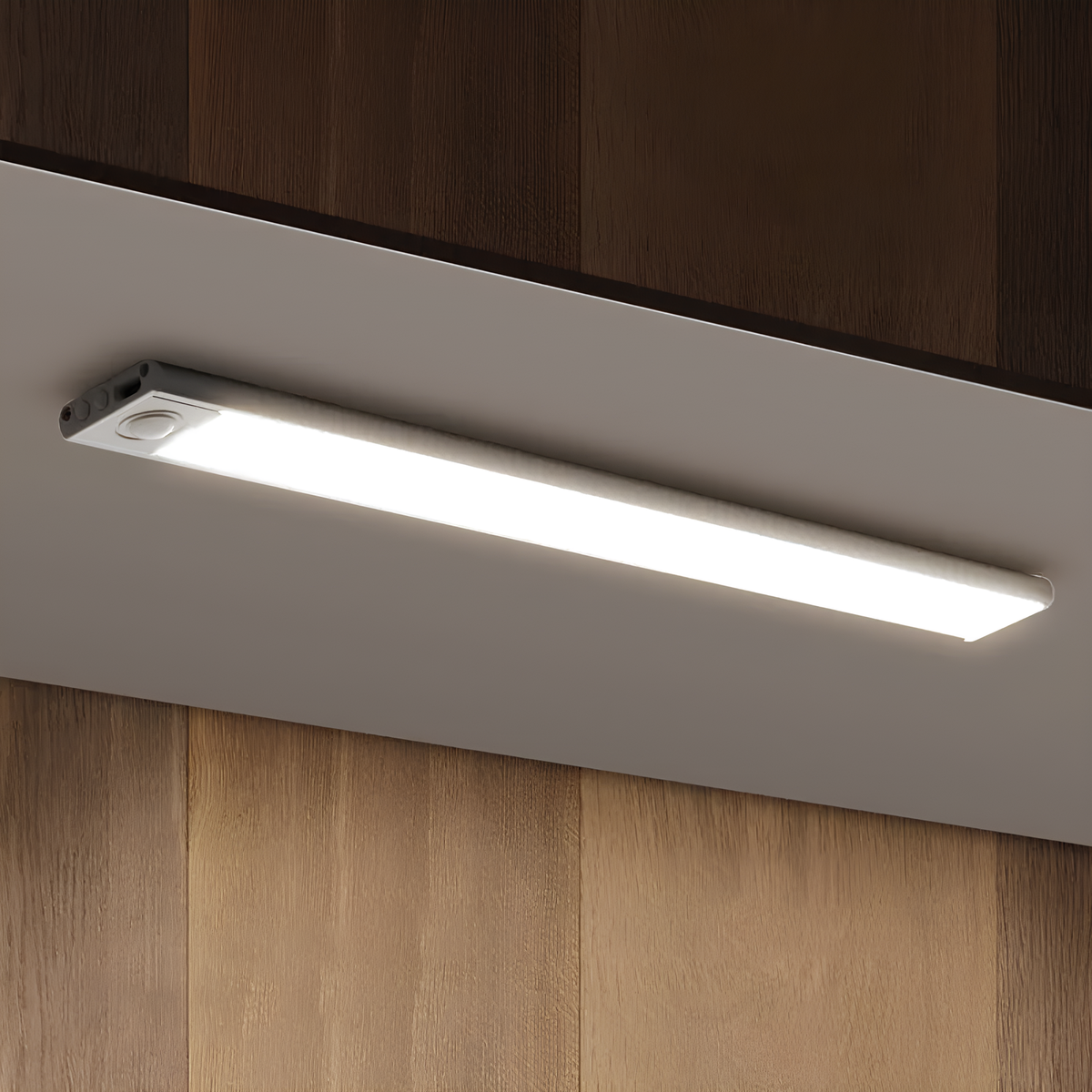 Wiederaufladbare, magnetische, dimmbare Lichtleiste mit Bewegungssensor