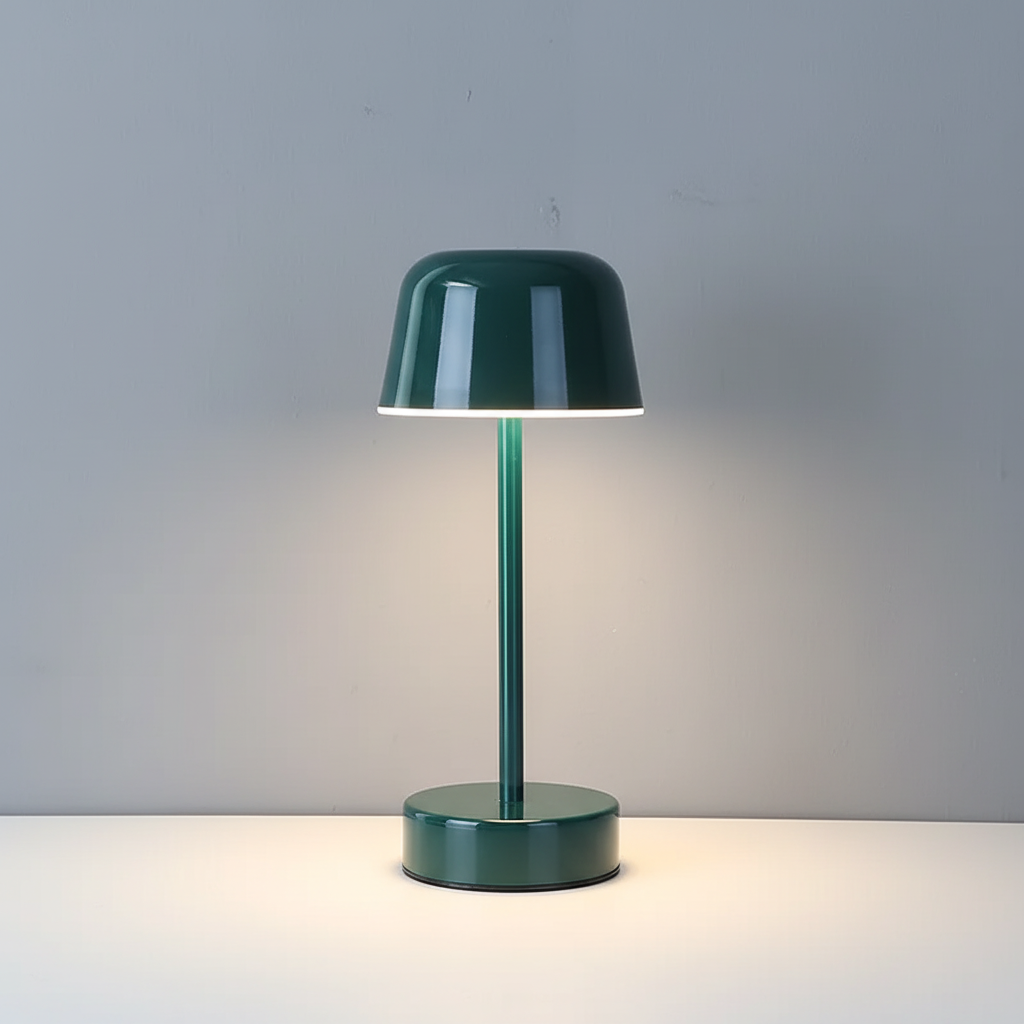 Schlanke kabellose dimmbare Tischlampe mit einstellbarer Farbtemperatur