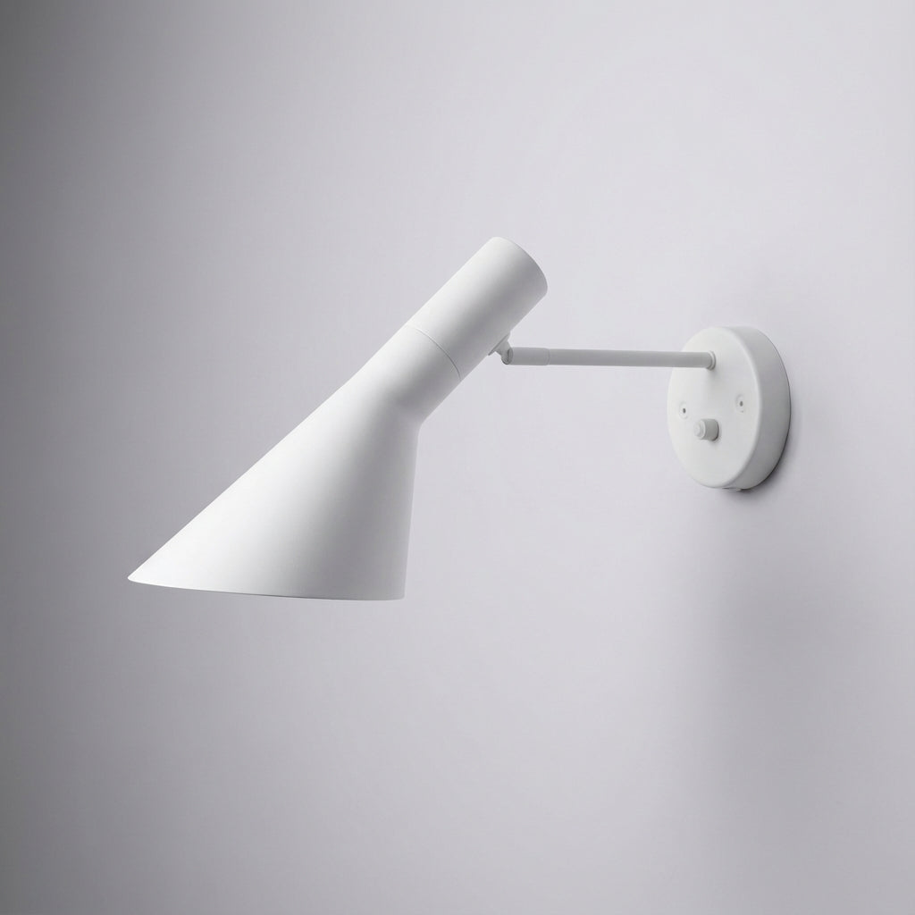 Modulare Aluminium-Wandleuchte mit Kegelleuchtenkopf, verstellbarem Touch-Dimmer