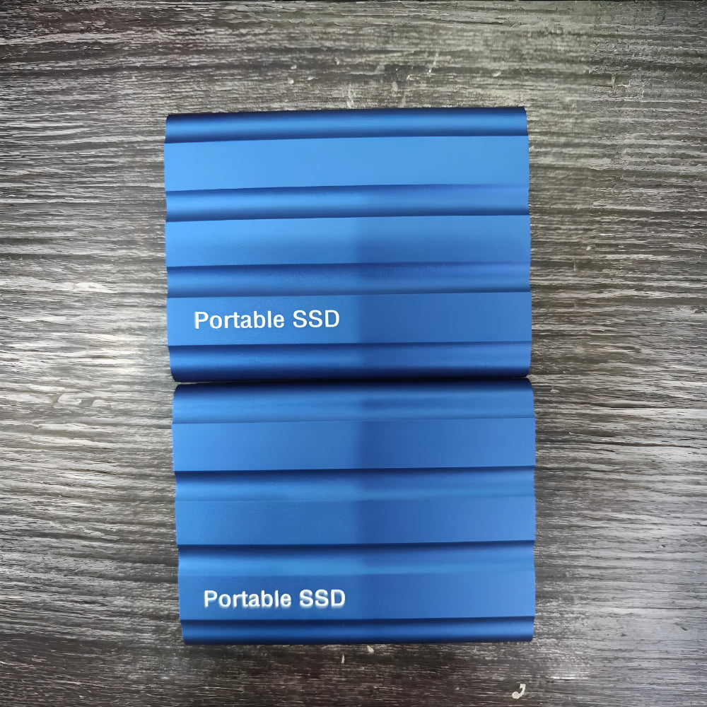 Kompaktes tragbares externes SSD-Speicherlaufwerk mit Metallgehäuse