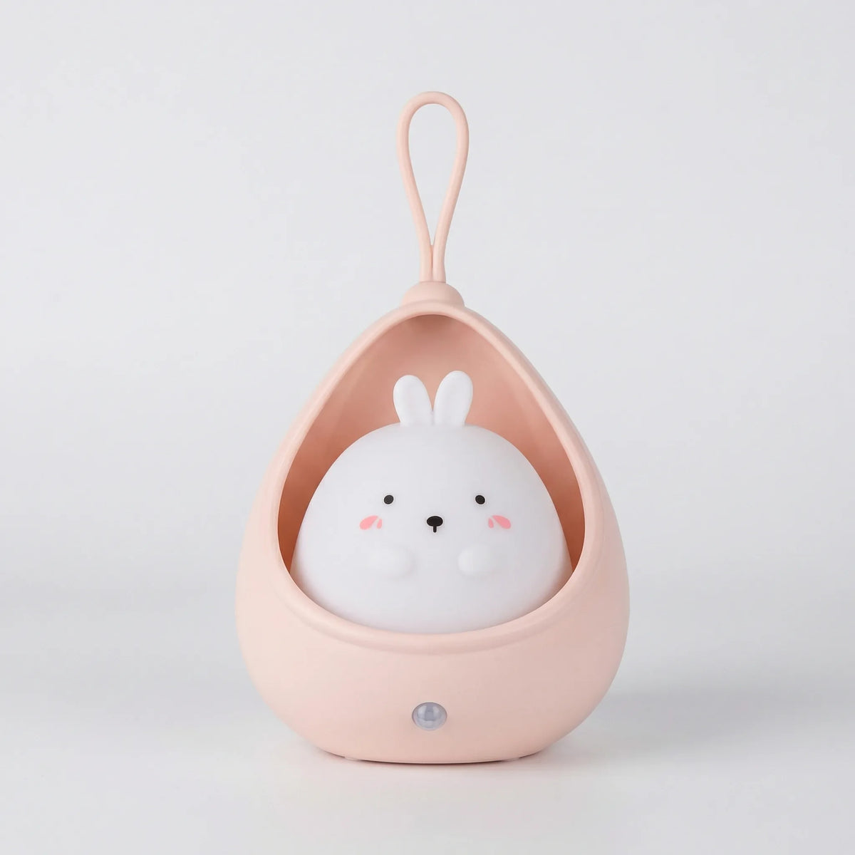 Tragbare Nachttischlampe für Kinder mit tropfenförmigem Katzenmotiv