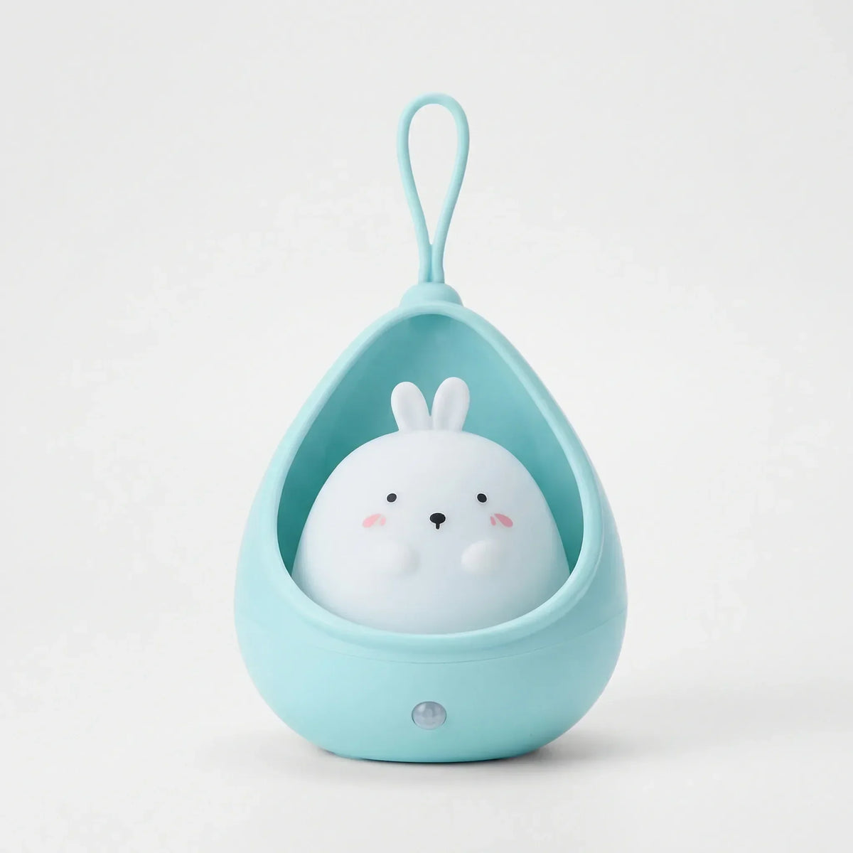 Tragbare Nachttischlampe für Kinder mit tropfenförmigem Katzenmotiv
