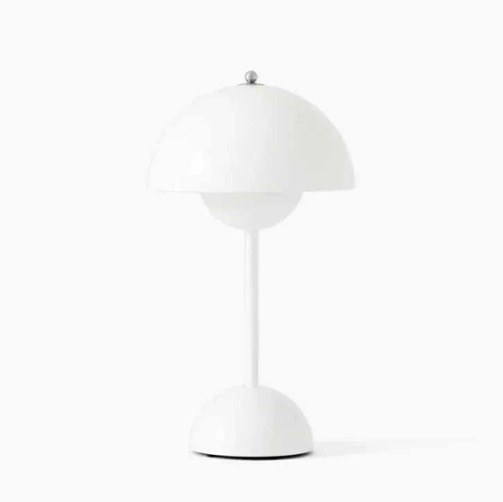Elegante minimalistische skandinavische dimmbare Tischlampe mit Touch-Steuerung