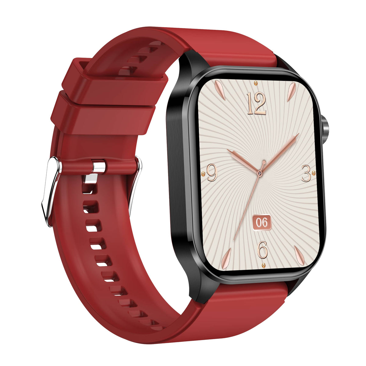 Wasserdichte Smartwatch mit AMOLED-Display sowie Herzfrequenz- und EKG-Überwachung