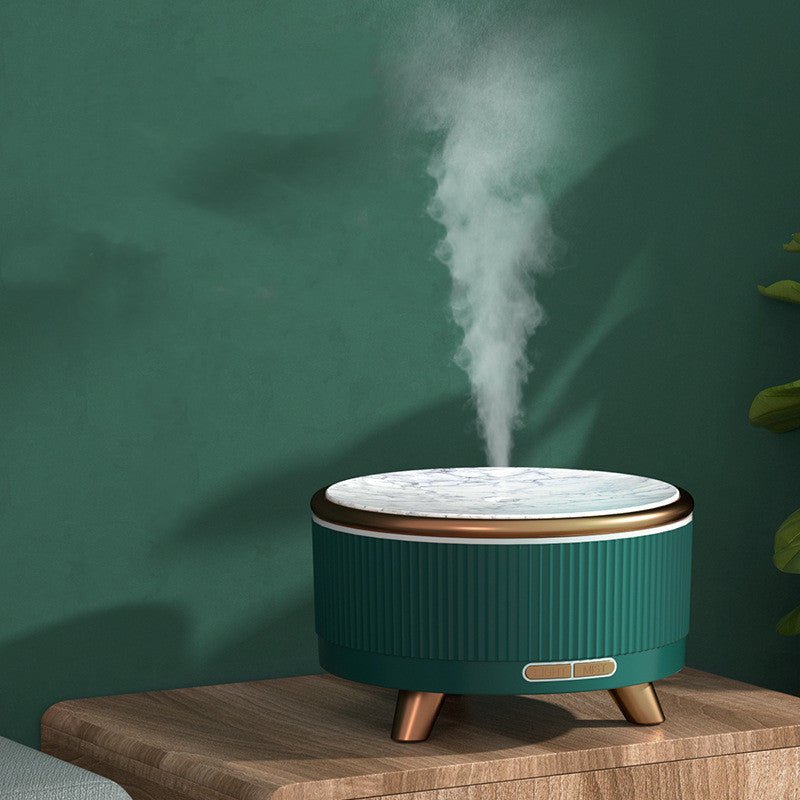 Runder Aromatherapie-Nebelluftbefeuchter mit geräuschlosem Betrieb und Fernbedienung