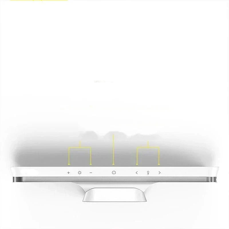Zusammenklappbare, magnetische, drehbare, wiederaufladbare Schreibtischlampe mit Touch-Sensor