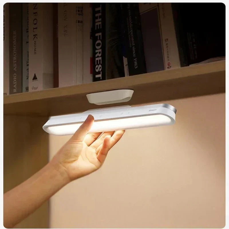 Zusammenklappbare, magnetische, drehbare, wiederaufladbare Schreibtischlampe mit Touch-Sensor