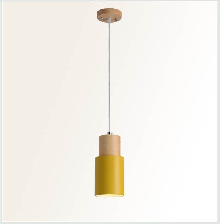 Minimalistische zylindrische Pendelleuchte aus Aluminium mit verstellbarem Kabel