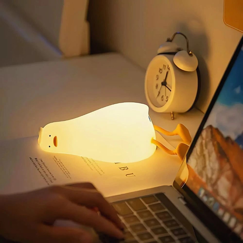 Niedliche dimmbare Kindernachtlicht-Tischlampe in Tierform, tragbar