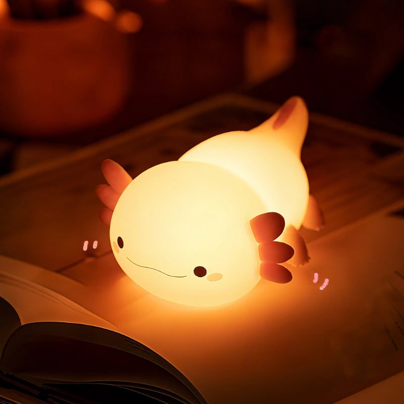 Niedliche dimmbare Kindernachtlicht-Tischlampe in Tierform, tragbar