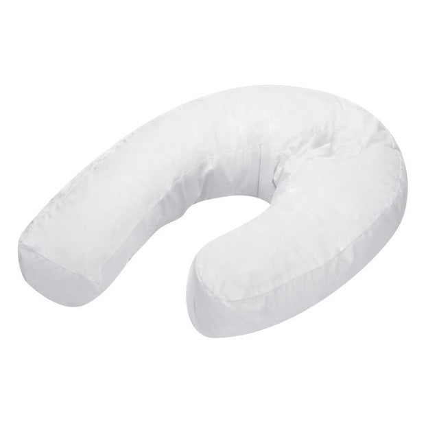 Ergonomisches orthopädisches Kissen mit Ohr-Aussparung, kühlenden Mikro-Luftperlen und Nackenstütze