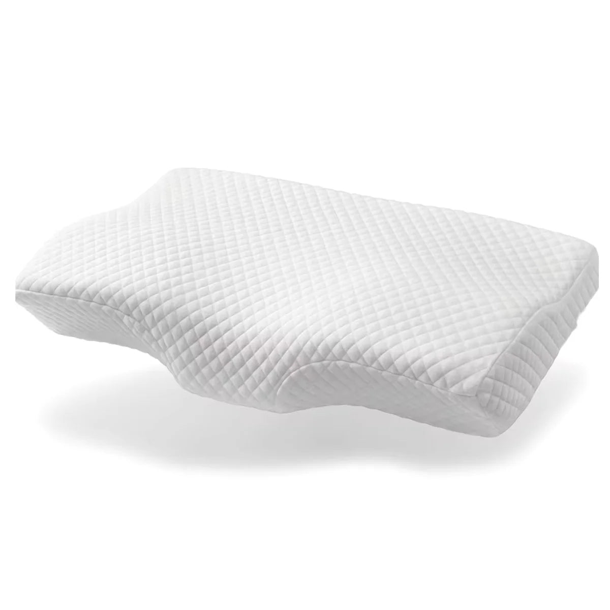 Ergonomisches Nackenstützkissen aus Memory-Schaum mit konturierter Form und langsamer Rückstellung