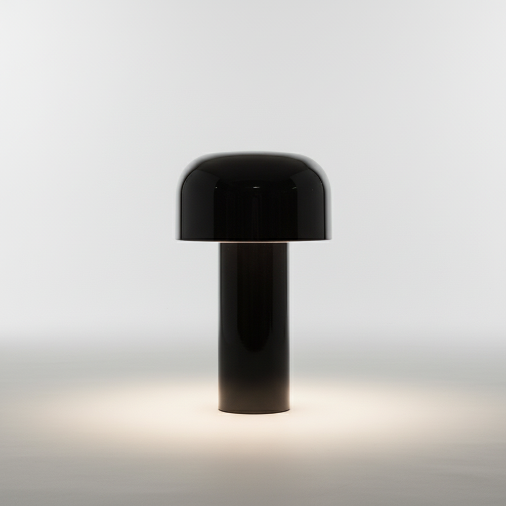 Elegante kabellose Tischlampe in Pilzform mit Touch-Steuerung