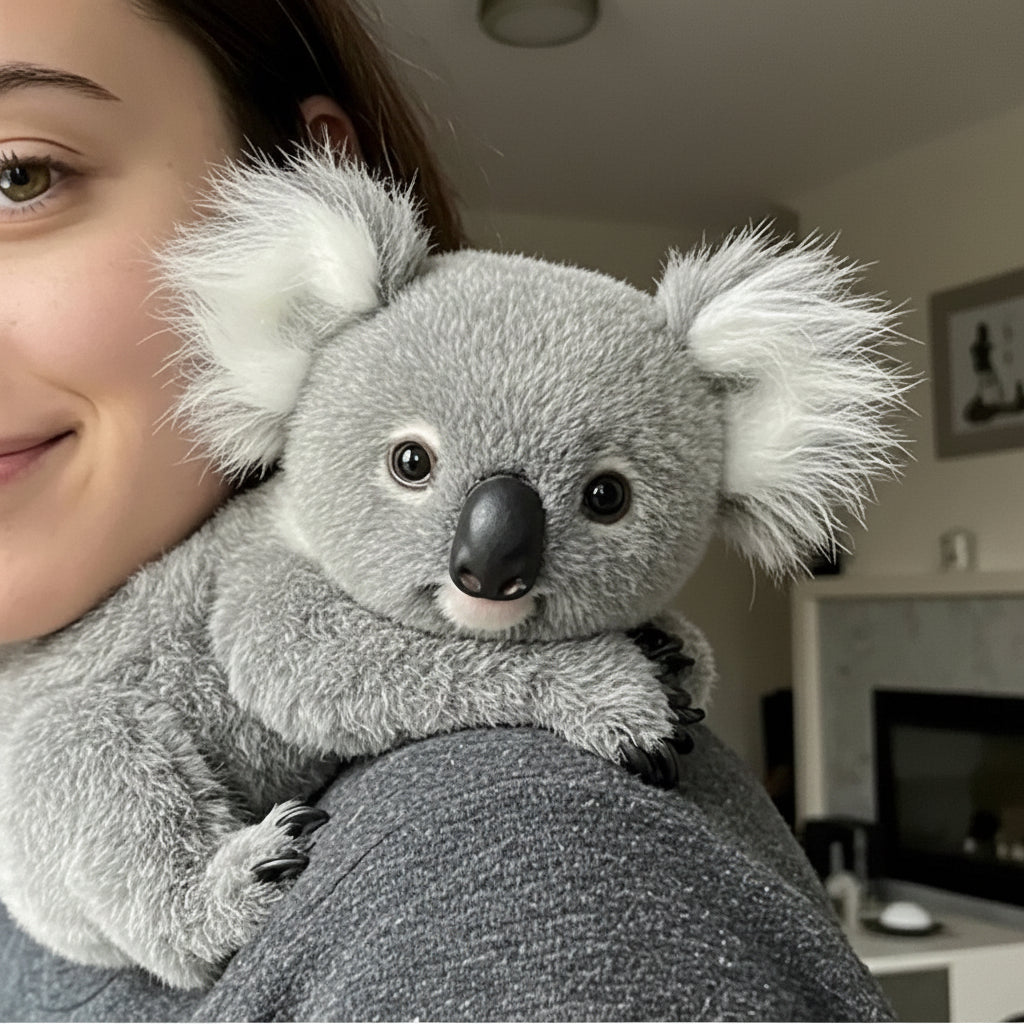 Weiches, beschwertes Koala-Kuscheltier aus Plüsch