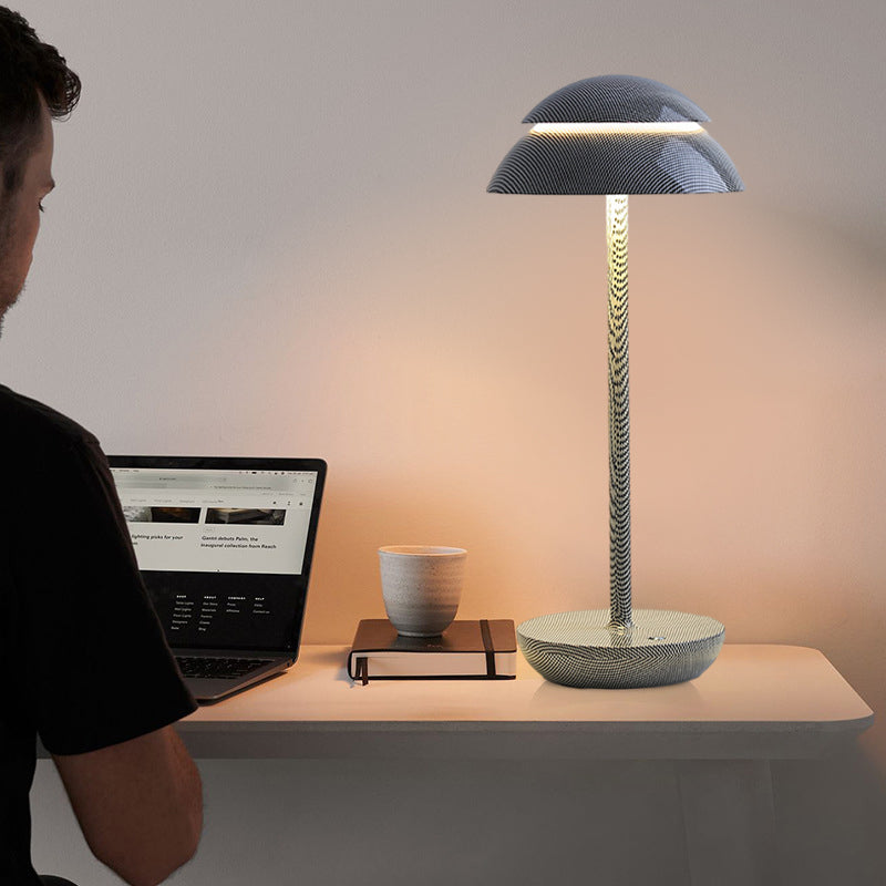 Kabellose tragbare wiederaufladbare Kunststoff-Tischlampe für Innen- und Außenbereiche