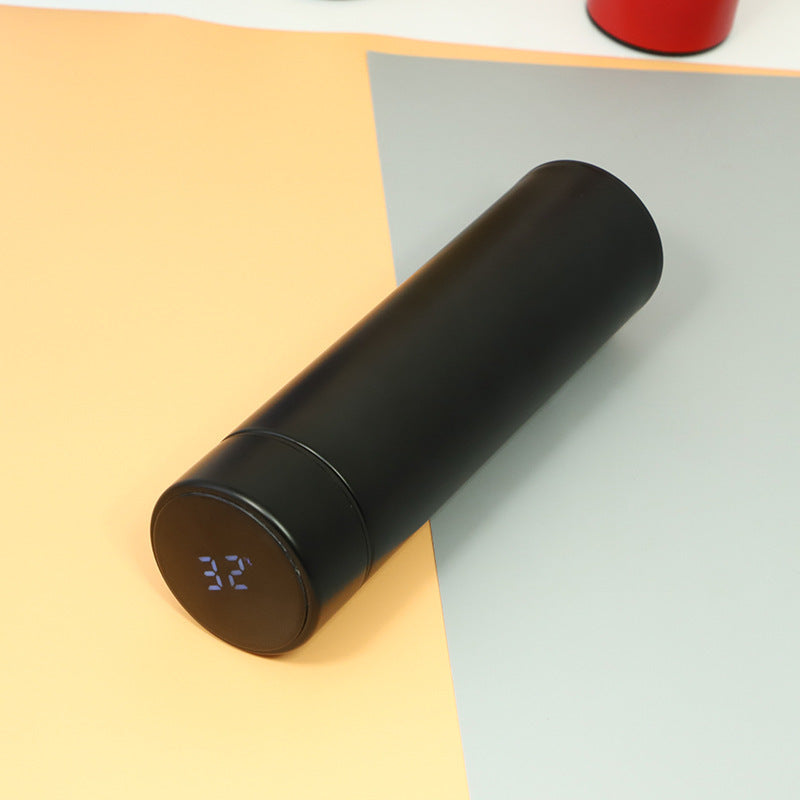 Auslaufsichere Edelstahl-Trinkflasche mit intelligenter Temperaturanzeige