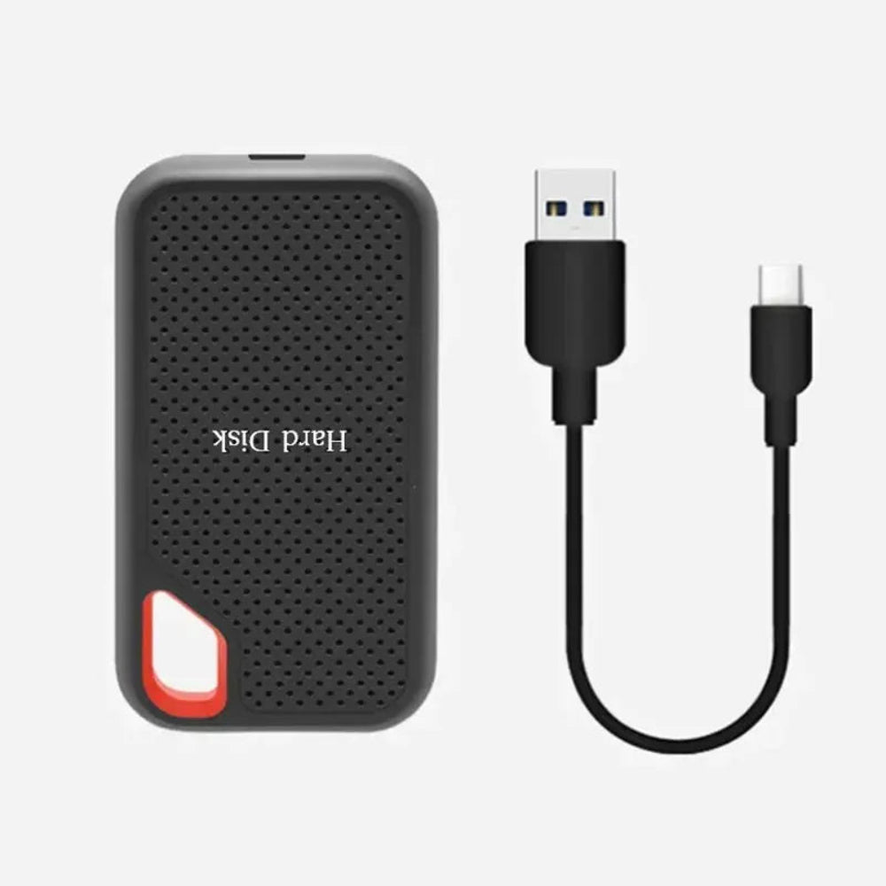Kompakte tragbare externe SSD aus Aluminiumlegierung mit Typ-C-Anschluss