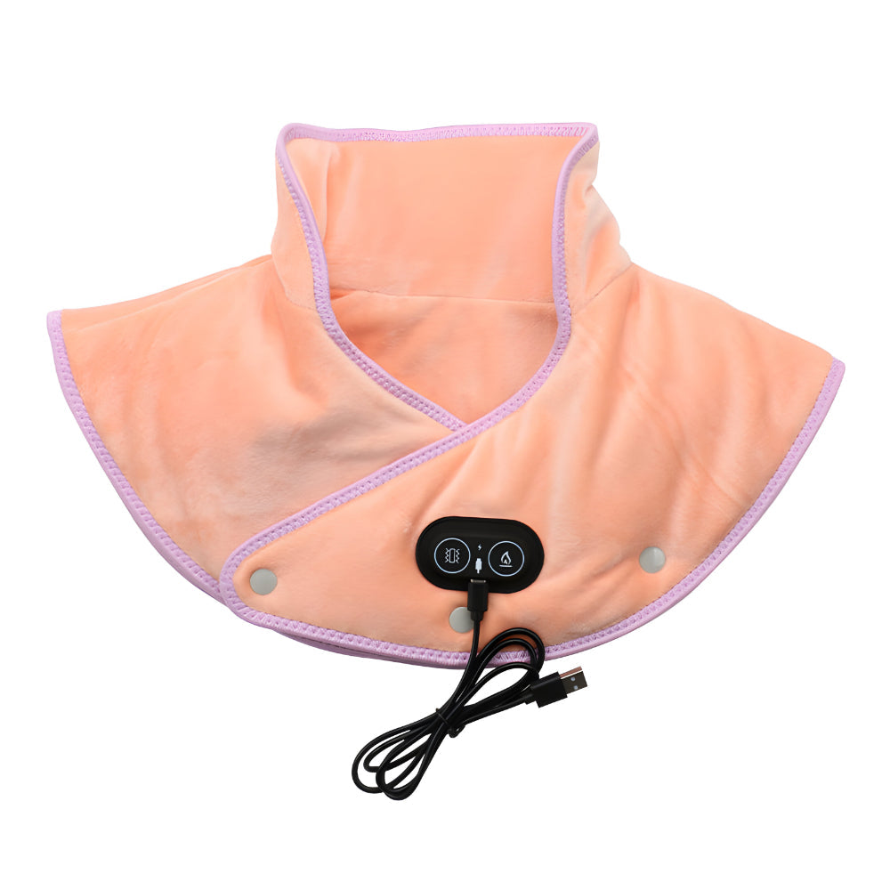Vibrierendes elektrisches Wärmeauflagen-Massagegerät zum Umlegen für Nacken und Schultern