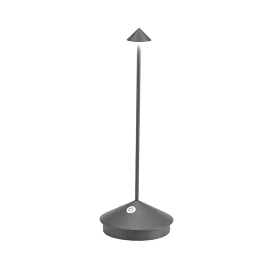 Wasserdichte, kabellose, wiederaufladbare und dimmbare Tischlampe für den Innen- und Außenbereich
