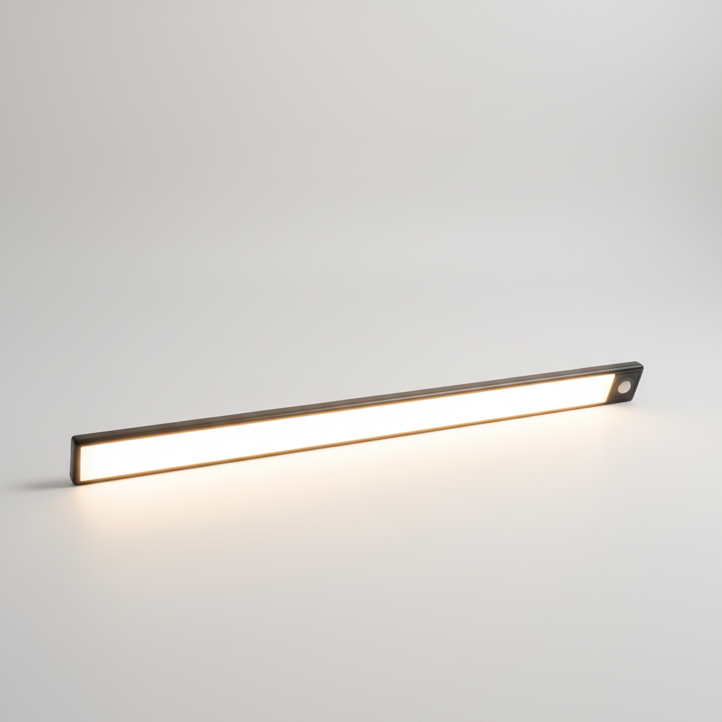 Wiederaufladbare, magnetische, dimmbare Lichtleiste mit Bewegungssensor