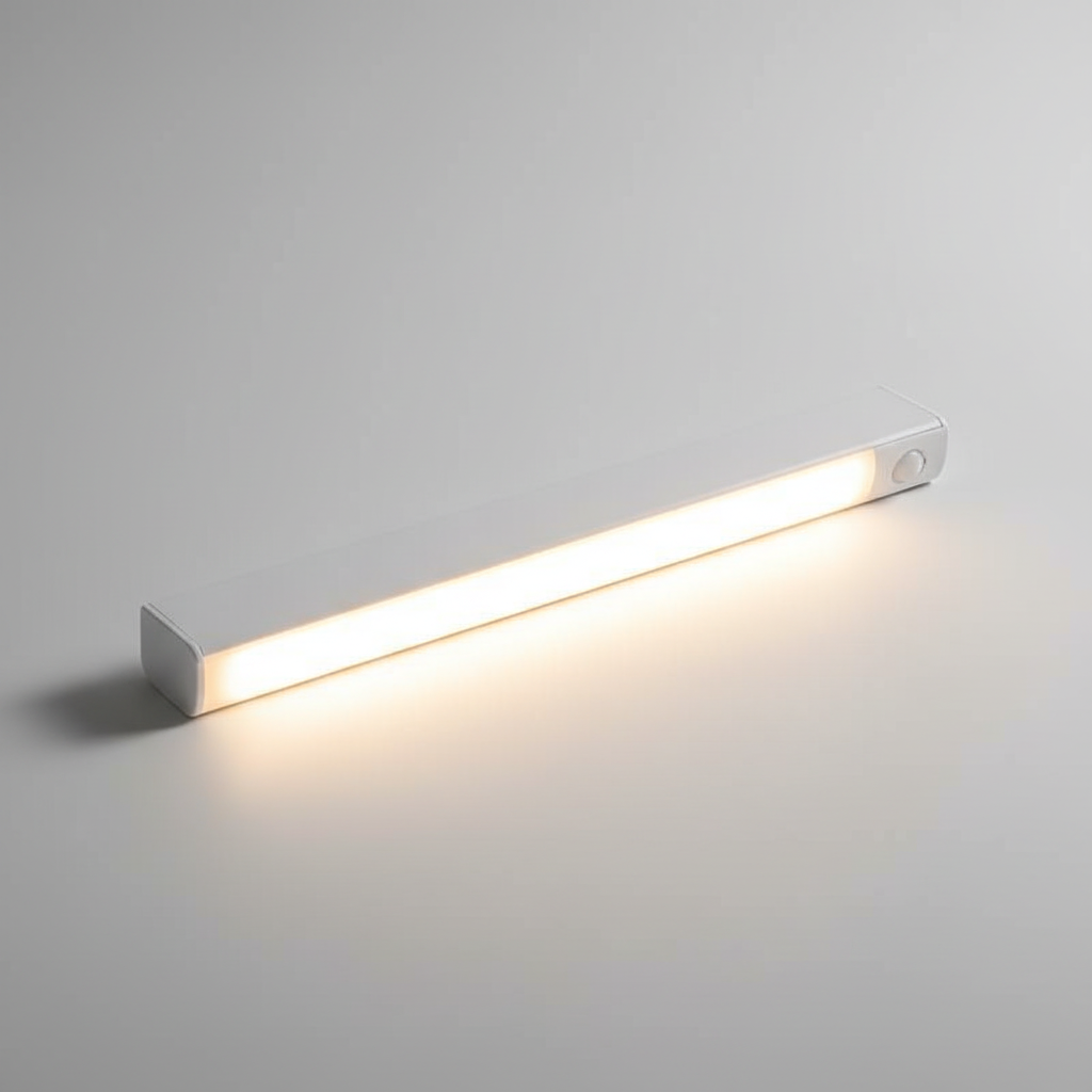 Wiederaufladbare, magnetische, dimmbare Lichtleiste mit Bewegungssensor