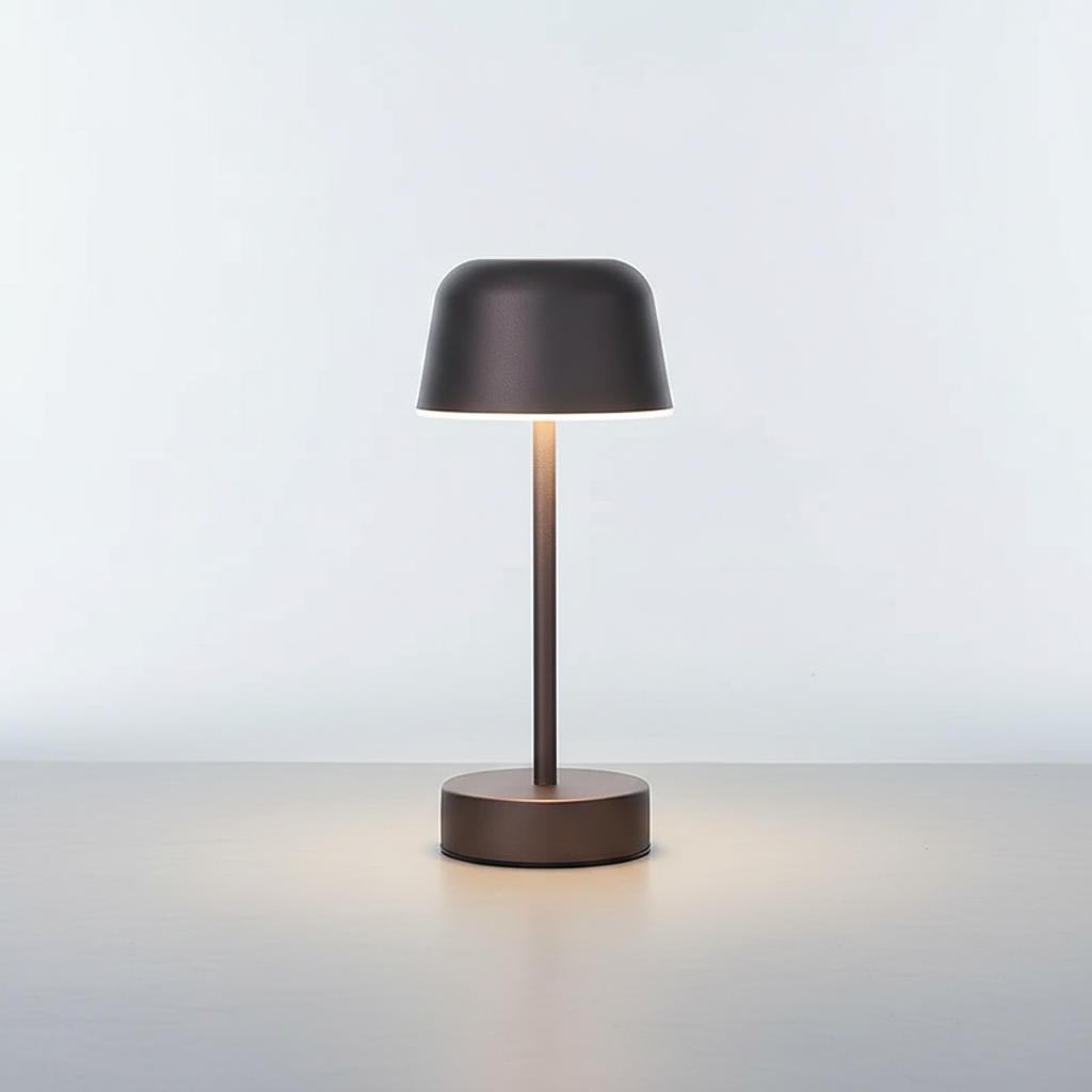 Schlanke kabellose dimmbare Tischlampe mit einstellbarer Farbtemperatur