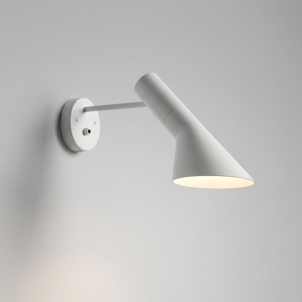 Modulare Aluminium-Wandleuchte mit Kegelleuchtenkopf, verstellbarem Touch-Dimmer