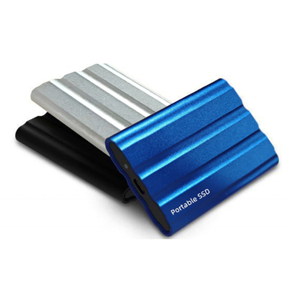 Kompaktes tragbares externes SSD-Speicherlaufwerk mit Metallgehäuse