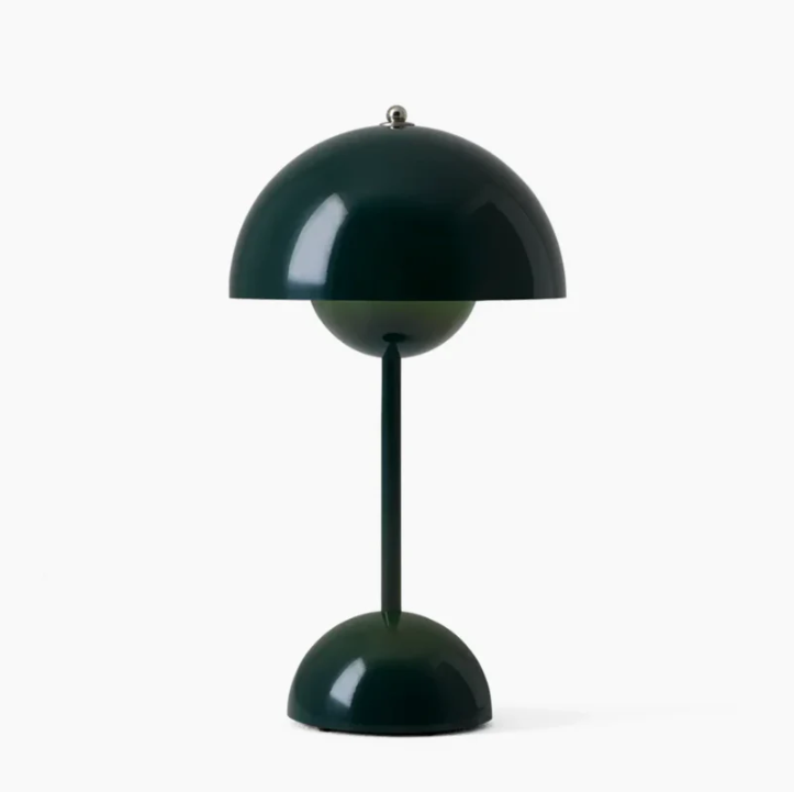 Elegante minimalistische skandinavische dimmbare Tischlampe mit Touch-Steuerung
