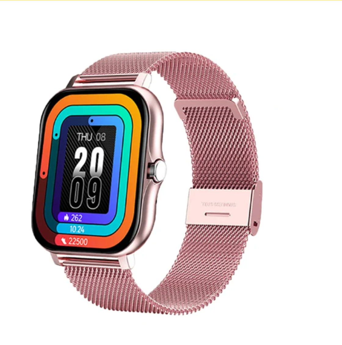 Schlankes Touchscreen-Smartband zur Fitnessüberwachung