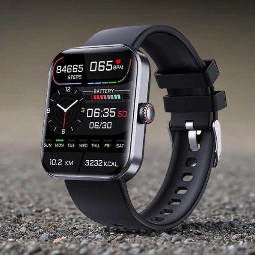 Elegante Fitness-Smartwatch zur Gesundheitsüberwachung mit Bluetooth-Anruffunktion