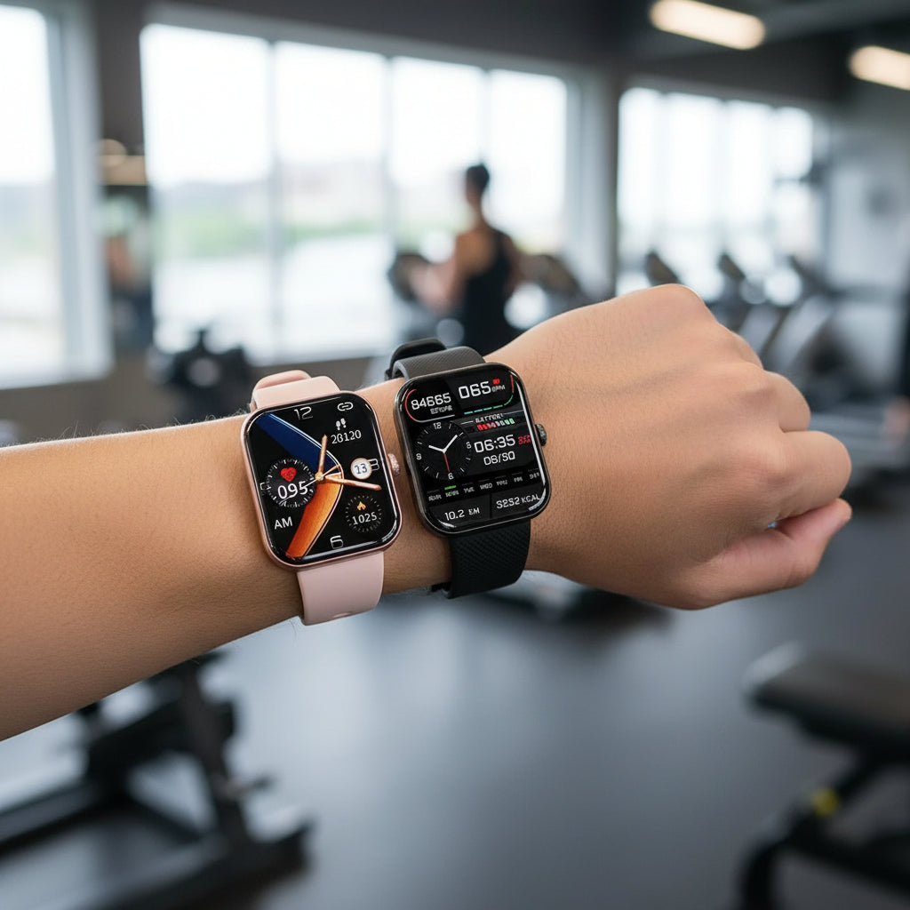 Elegante Fitness-Smartwatch zur Gesundheitsüberwachung mit Bluetooth-Anruffunktion