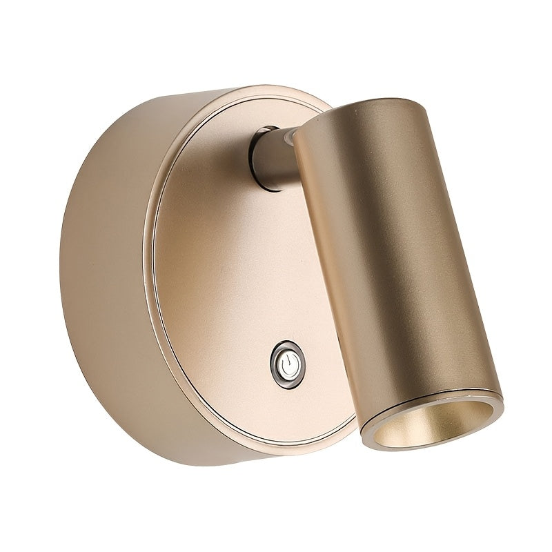 Minimalistische abnehmbare kabellose Wandleuchte mit magnetischer Touch-Steuerung und Akku