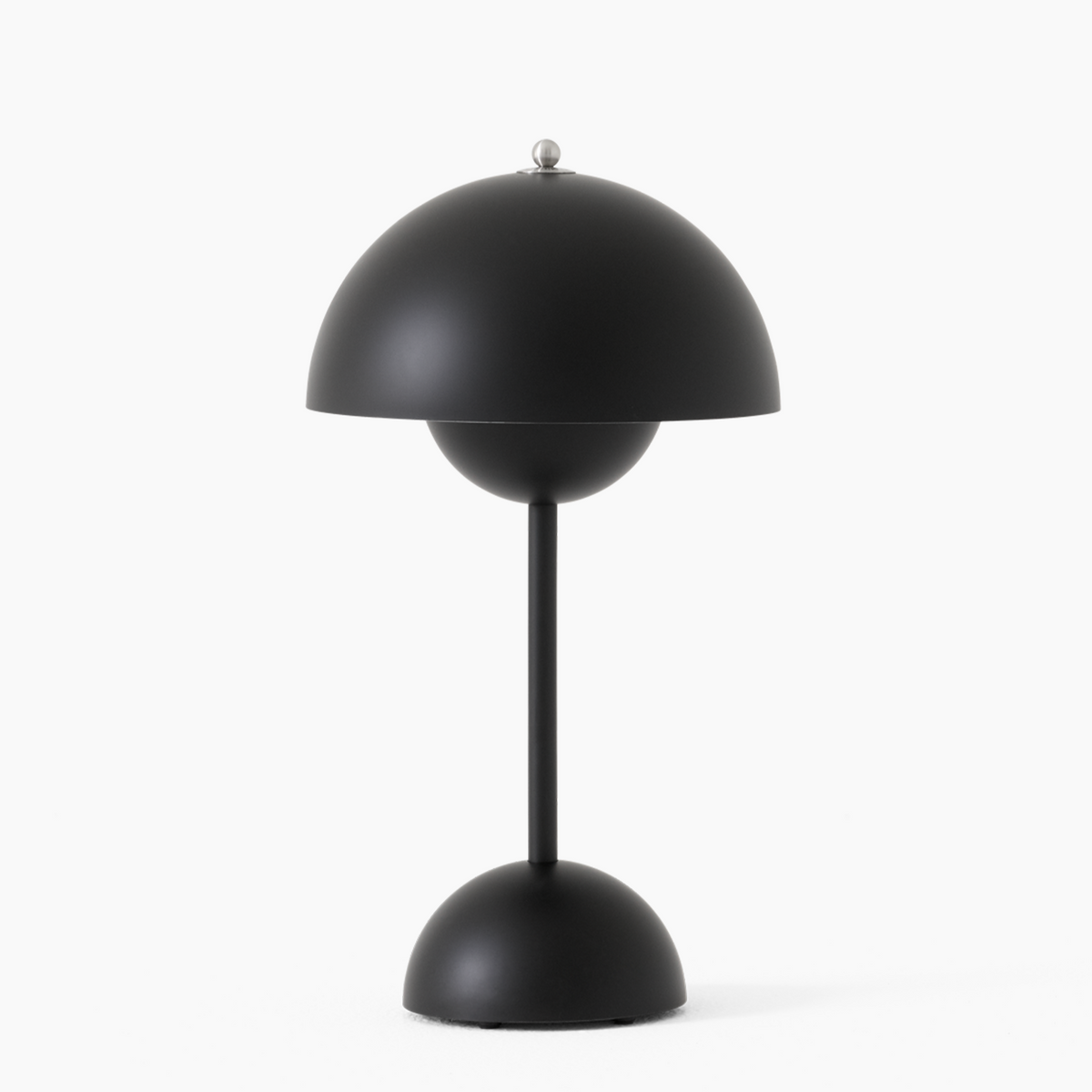 Kabellose dimmbare aufladbare Retro-Tischlampe in Kugelform