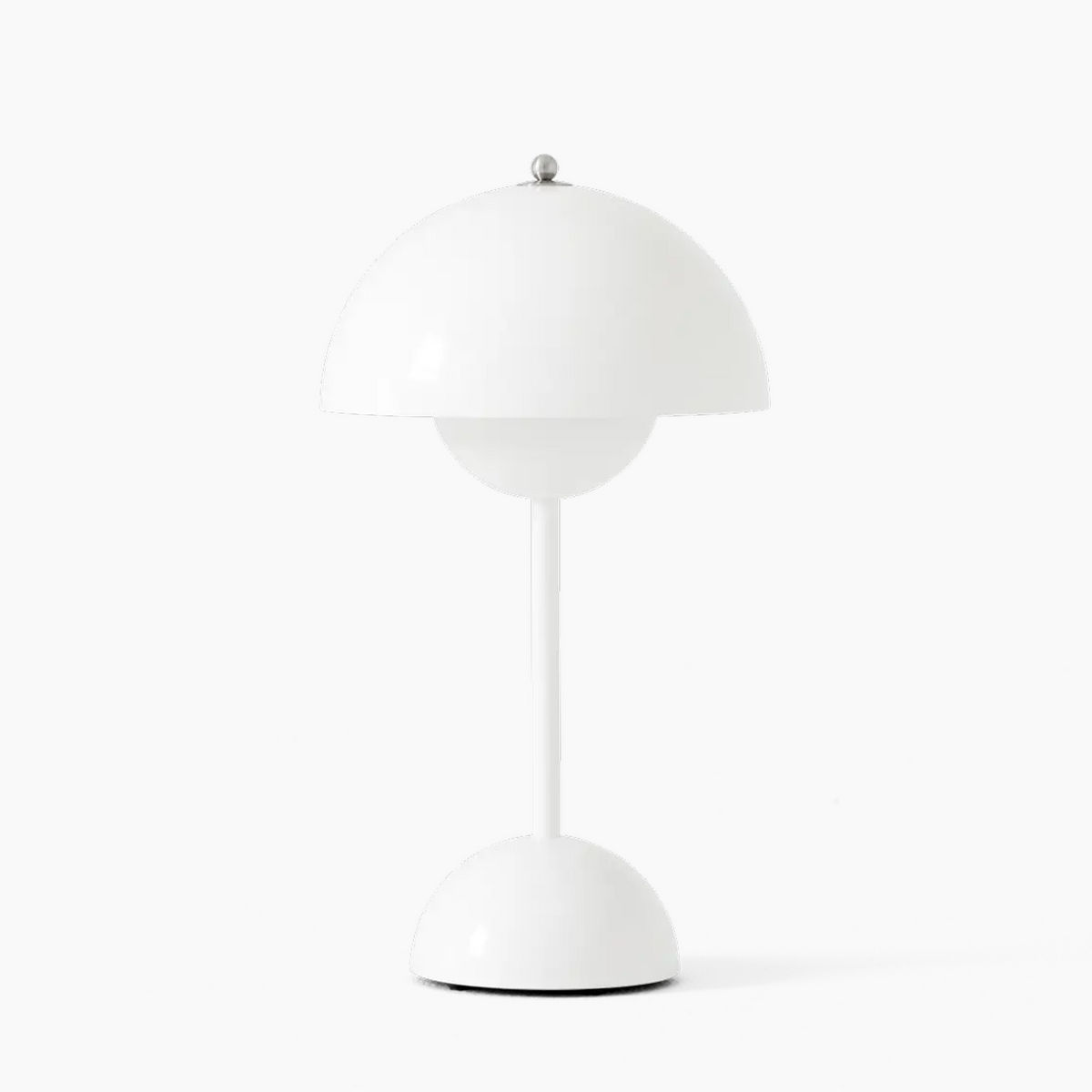 Kabellose dimmbare aufladbare Retro-Tischlampe in Kugelform