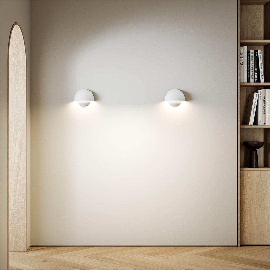 Moderne batteriebetriebene Wandleuchte mit Magnethalterung und Bewegungssensor