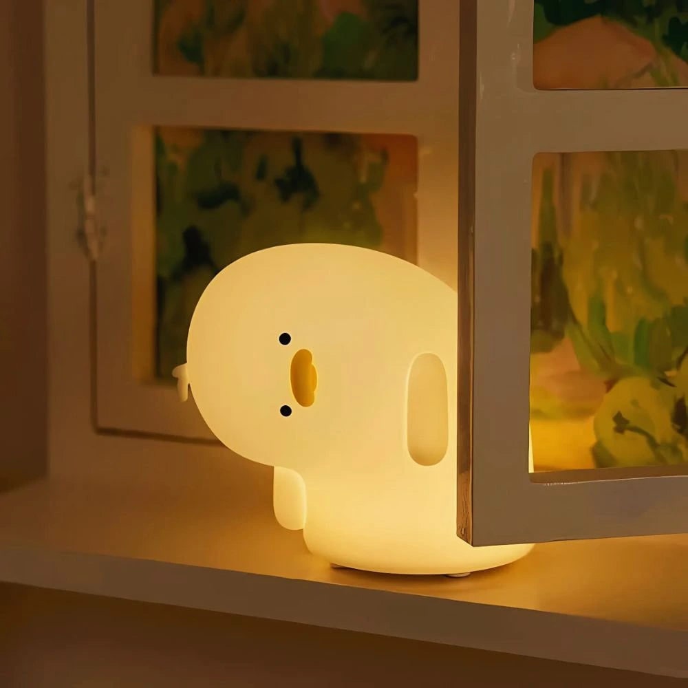 Niedliche dimmbare Kindernachtlicht-Tischlampe in Tierform, tragbar
