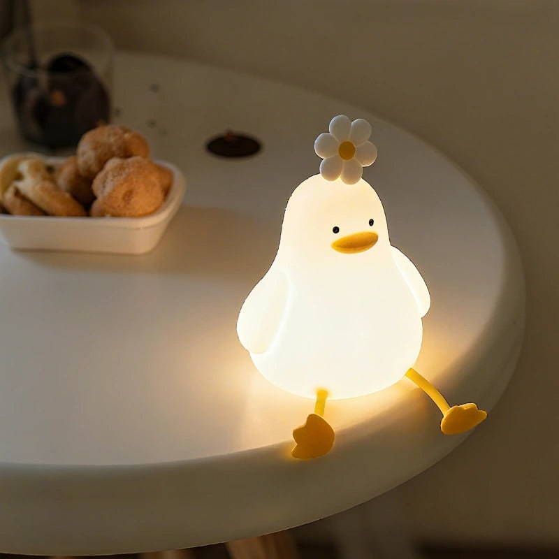 Niedliche dimmbare Kindernachtlicht-Tischlampe in Tierform, tragbar