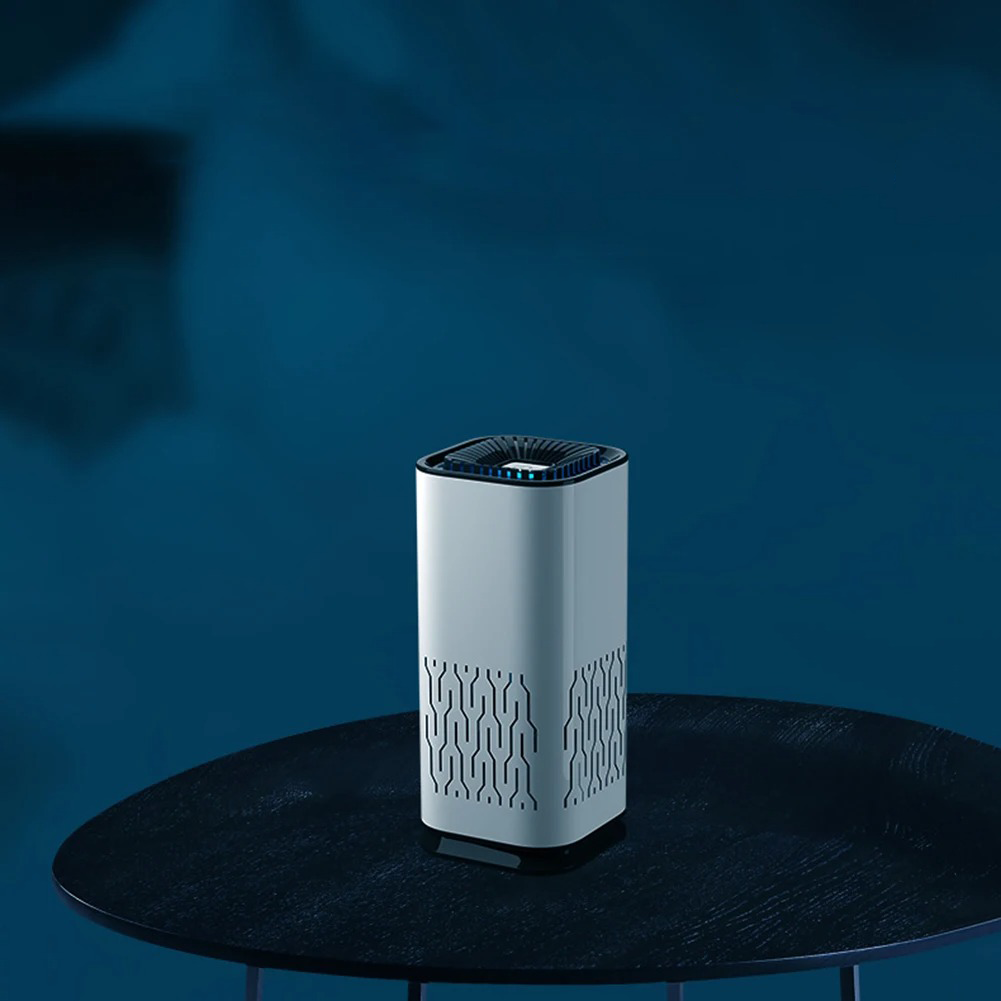 Leiser intelligenter, durch einen Sensor aktivierter Aktivkohle-Luftreiniger für Haustiere