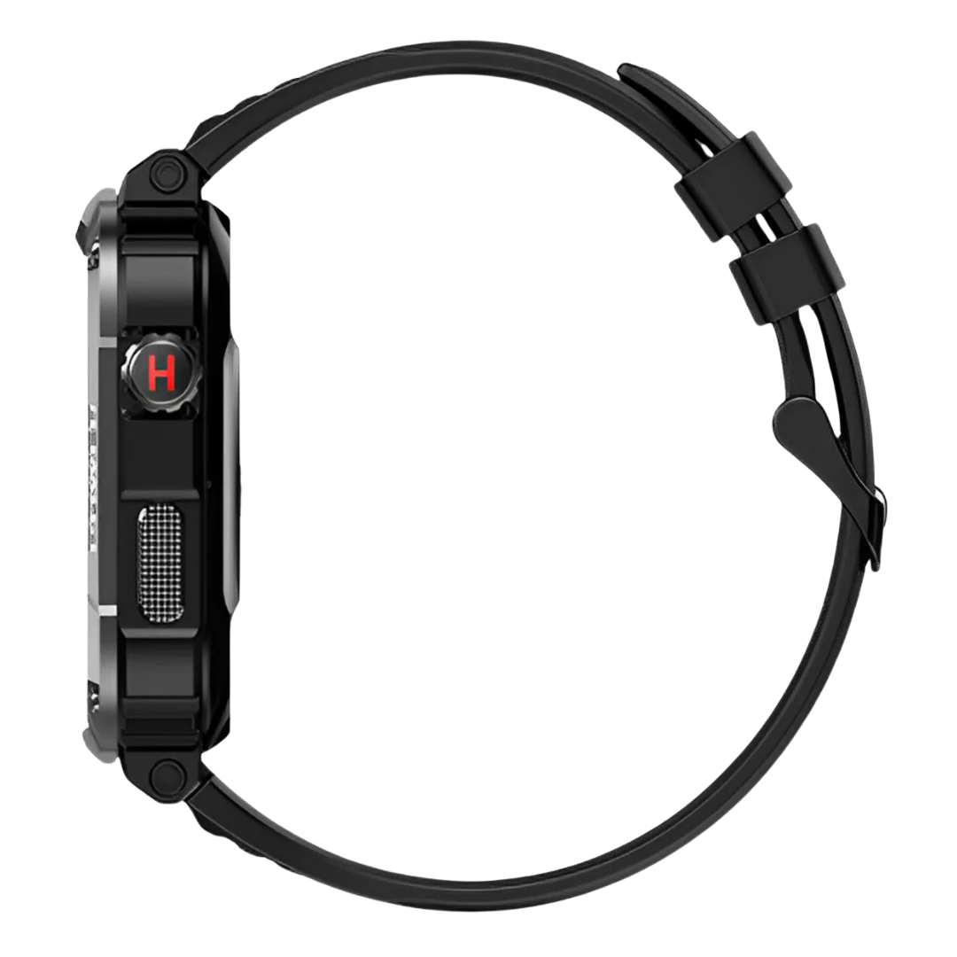 Robuste, stoßfeste und wasserdichte Smartwatch zur Gesundheitsüberwachung für Herren
