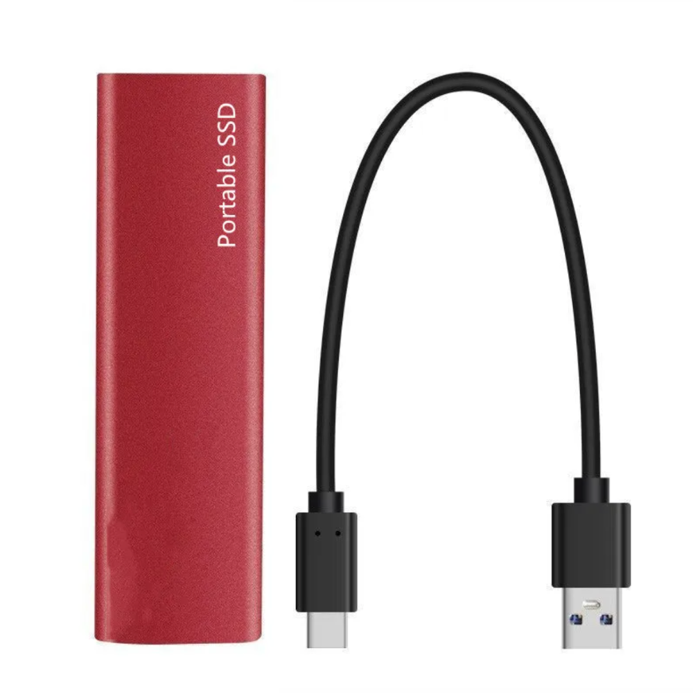 Schlanke, leichte tragbare externe SSD mit Plug-and-Play-Funktion