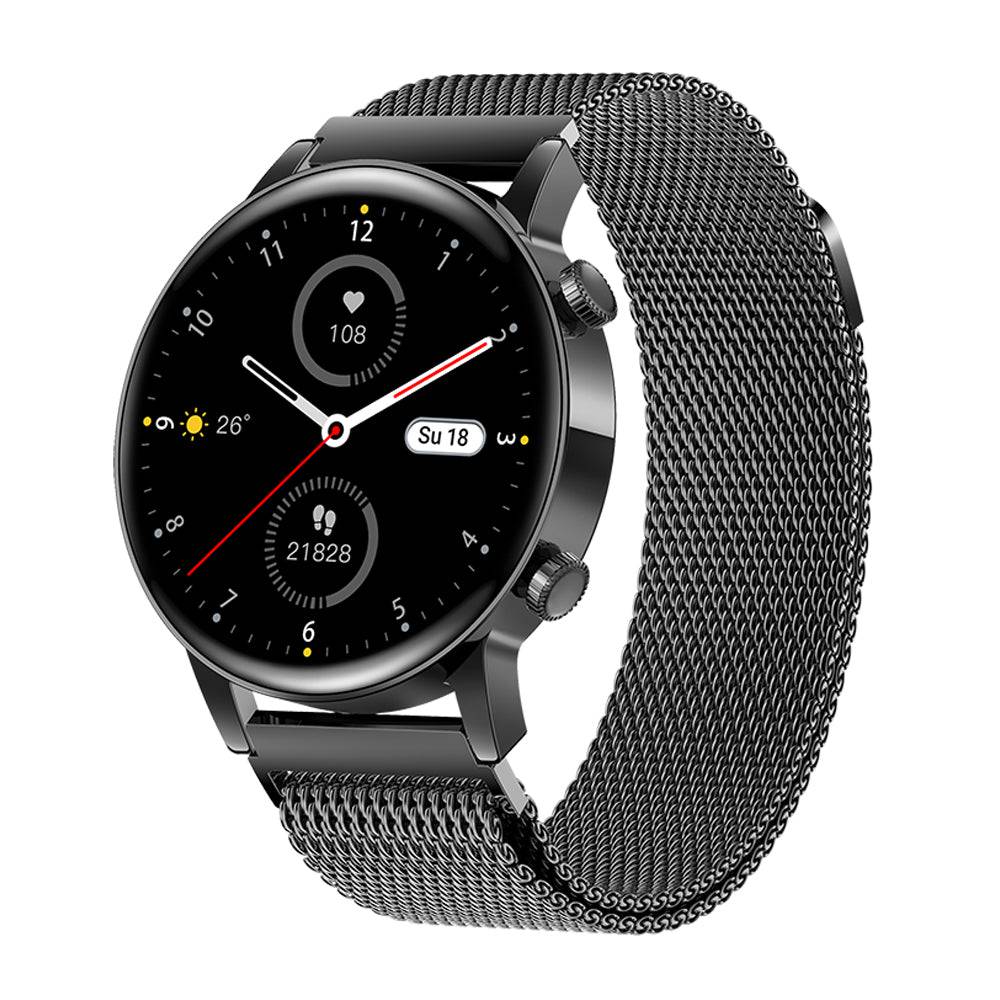 Wasserbeständige Smartwatch mit Touchscreen zur Gesundheitsüberwachung für Damen