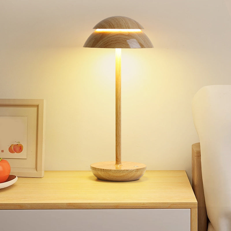 Kabellose tragbare wiederaufladbare Kunststoff-Tischlampe für Innen- und Außenbereiche